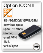 Option ICON II  USB Modem