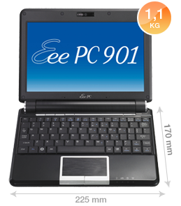 Concursuri online: Castiga un laptop ultraportabil Asus Eee PC 901