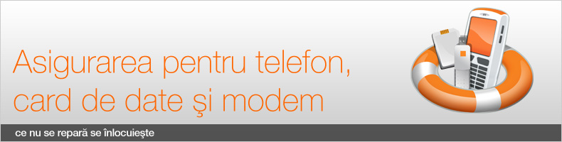 Asigurarea pentru telefon, card de date si modem