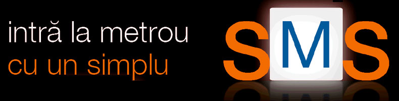 cu un SMS intri la metrou