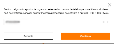 Cod de verificare SMS