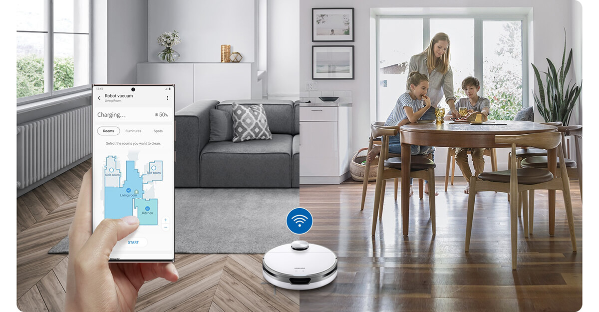 Aspirator robot Samsung JetBot 60W White 2