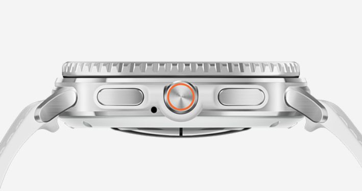 Samsung Galaxy Watch8 Classic - Culoare White vedere lateral