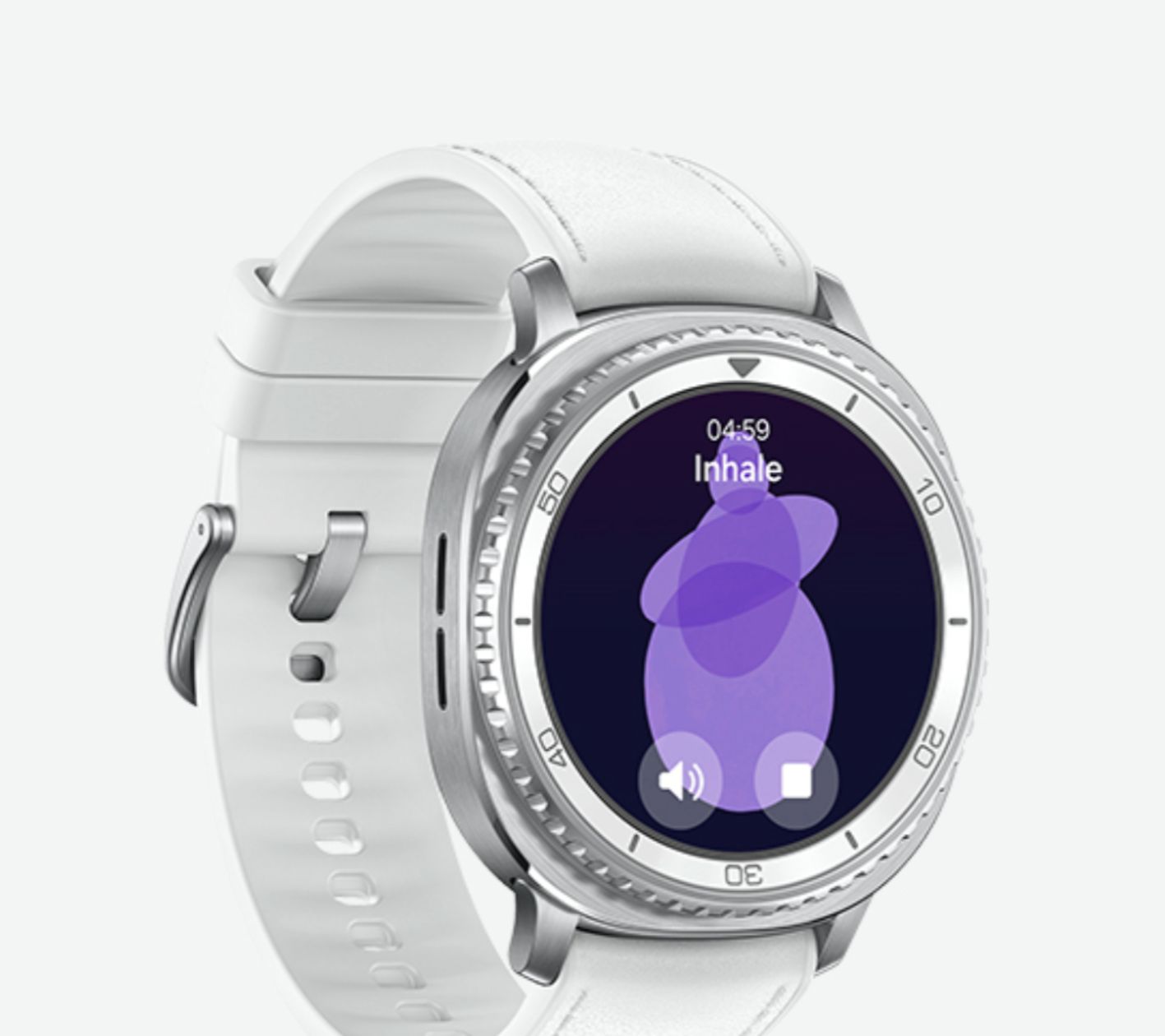 Samsung Galaxy Watch8 Classic - Exerciții de respirație echilibru mental