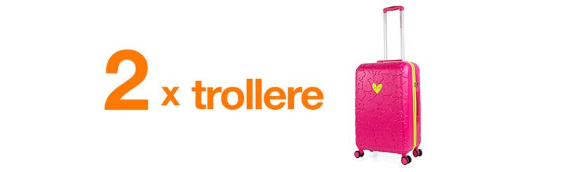 premiu:  2 trolere