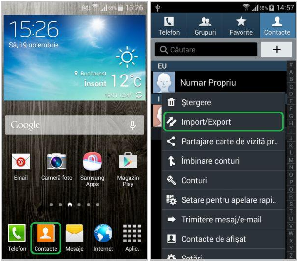 strip multipurpose Standard Cum copiez contactele din telefon pe cartela SIM pentru telefonul Samsung |  Orange Help