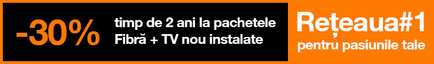 Internet prin fibră + TV