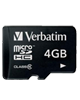 Card microSD Verbatim 4GB