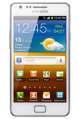 Samsung Galaxy S II white