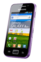 Samsung Galaxy Ace Purple